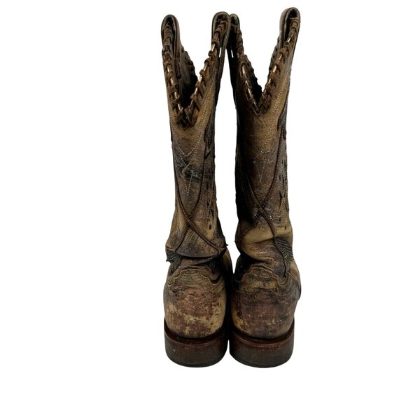 Ariat Women's Arroyo Brushed Metallic Square Toe Boots Women's Sz 6.5 B 10031431 - Picture 6 of 15